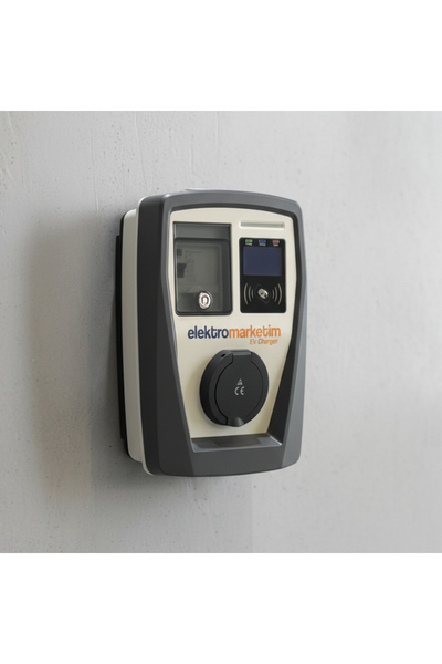 22kW 3 Faz 32A Tip 2 Soketli Elektrikli Araç Şarj İstasyonu 3