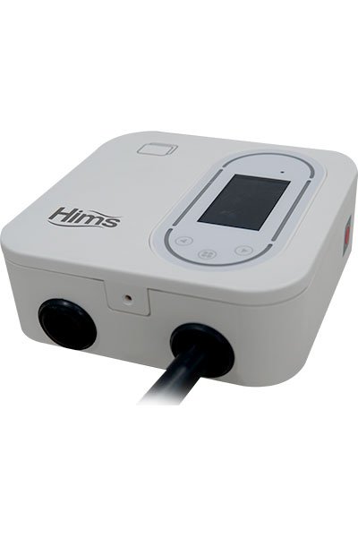 22kW Tip 2 Soketli Kablolu Beyaz Smart Elektrikli Araç Şarj İstasyonu 4