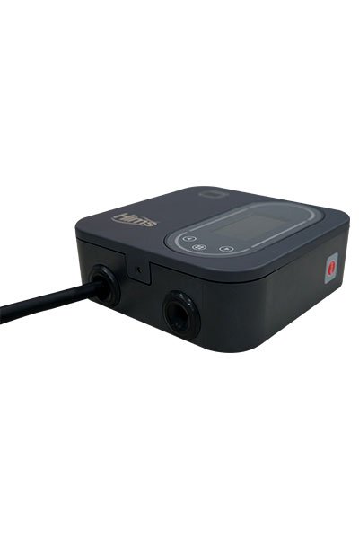 22kW Tip 2 Soketli Kablolu Siyah Smart Elektrikli Araç Şarj İstasyonu 3