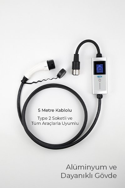 22kW Tip 2 Taşınabilir Mobil Elektrikli Araç Şarj İstasyonu 3