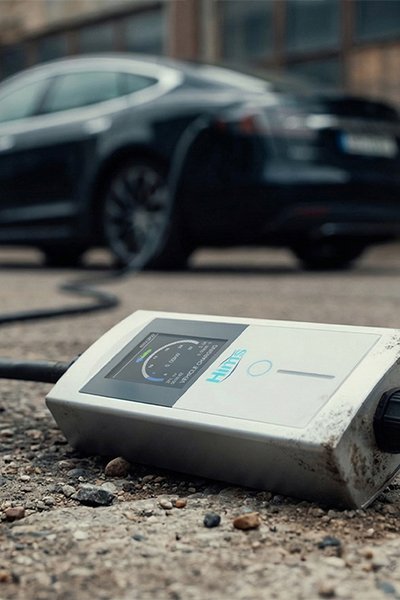 22kW Tip 2 Soketli Sanayi Tipi Konnektörlü Taşınabilir Elektrikli Araç Şarj Cihazı 2