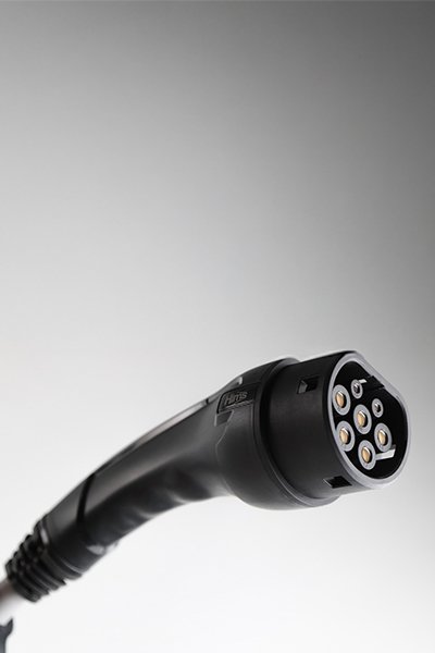 11kW Tip 2 Siyah Soketli 5m Elektrikli Araç Şarj Kablosu 5