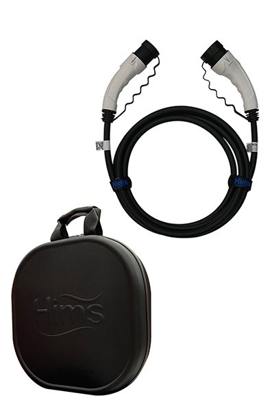 Hims EMEF-22T2-SB-3 22kW Tip 2 Soketli 3m Çantalı Elektrikli Araç Şarj Kablosu