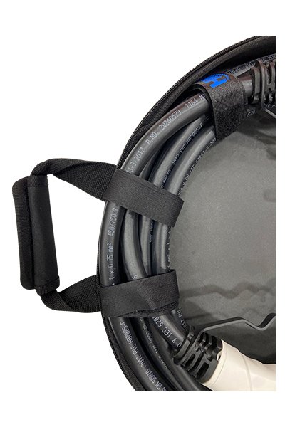 Hims EMEF-22T2-SS-5 22kW Tip 2 Soketli 5m Çantalı Elektrikli Araç Şarj Kablosu 5